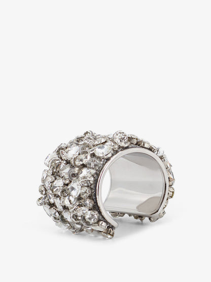 Bracciale in ottone con cristalli thumbnail