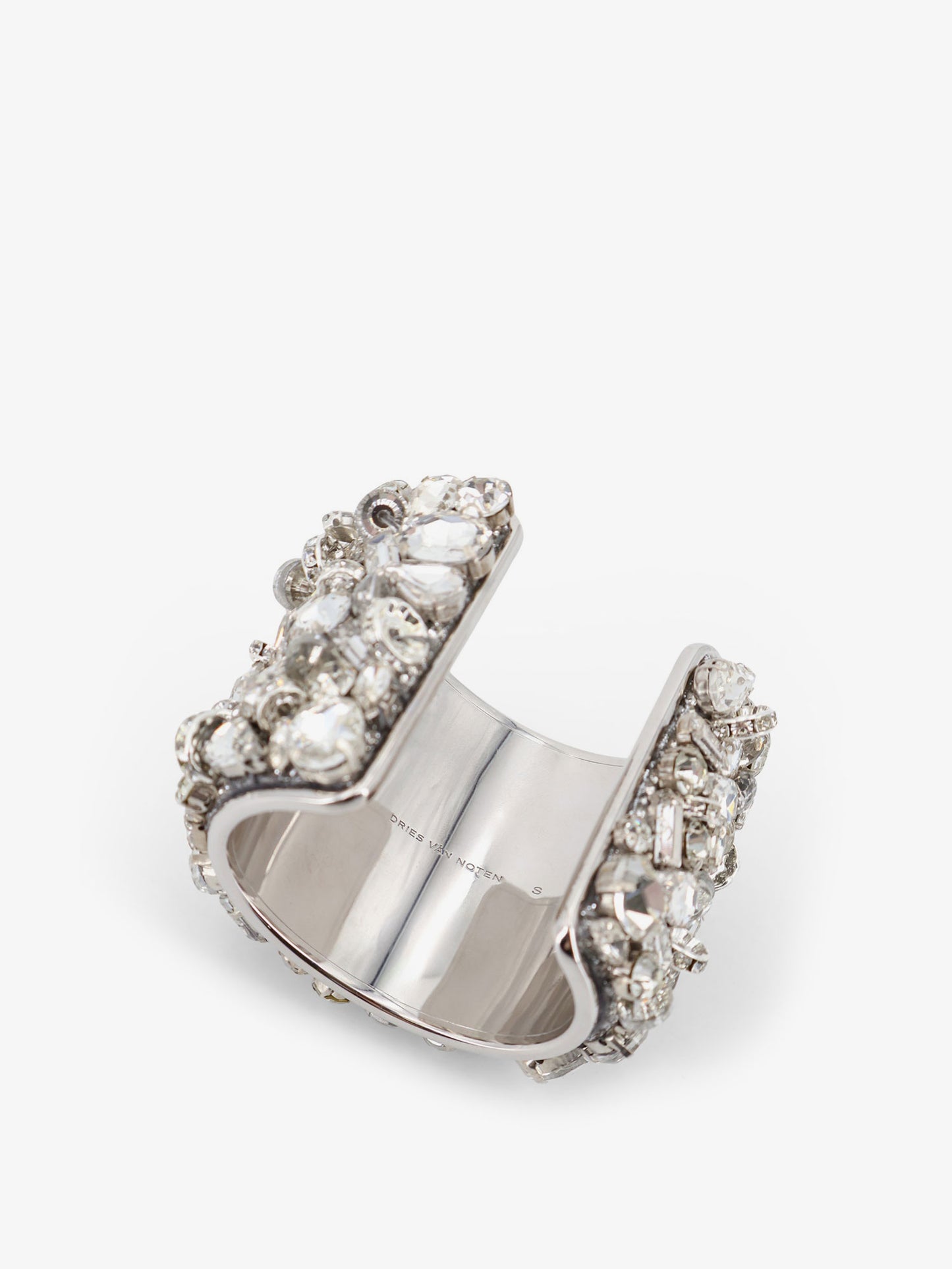 Bracciale in ottone con cristalli