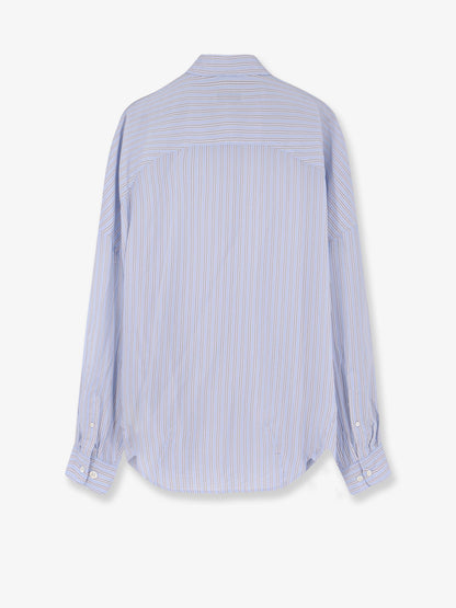 Casia cupro shirt with striped pattern thumbnail