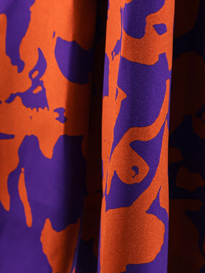 Soni skirt in printed viscose thumbnail