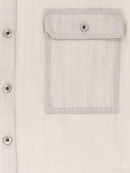 Sleeveless denim jacket thumbnail