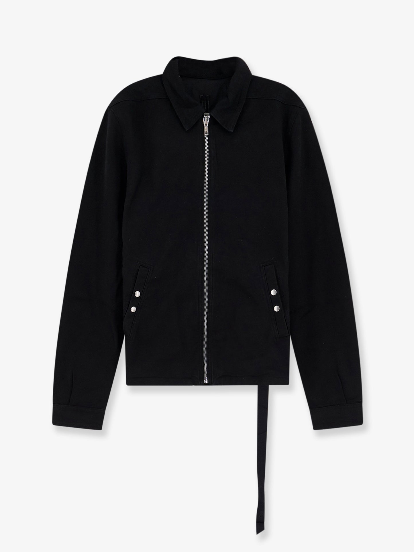 Black denim jacket