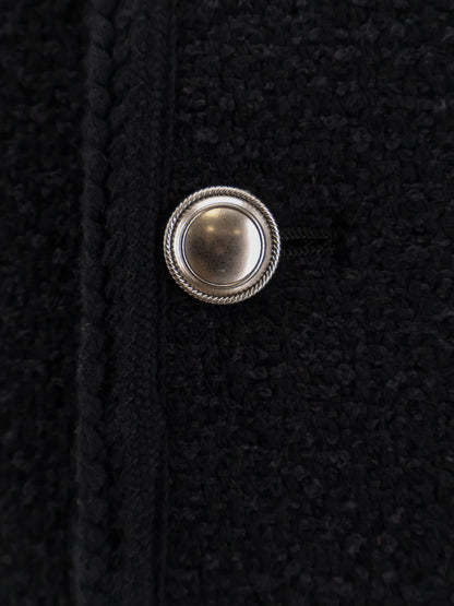 Unisex bouclé tweed blazer thumbnail