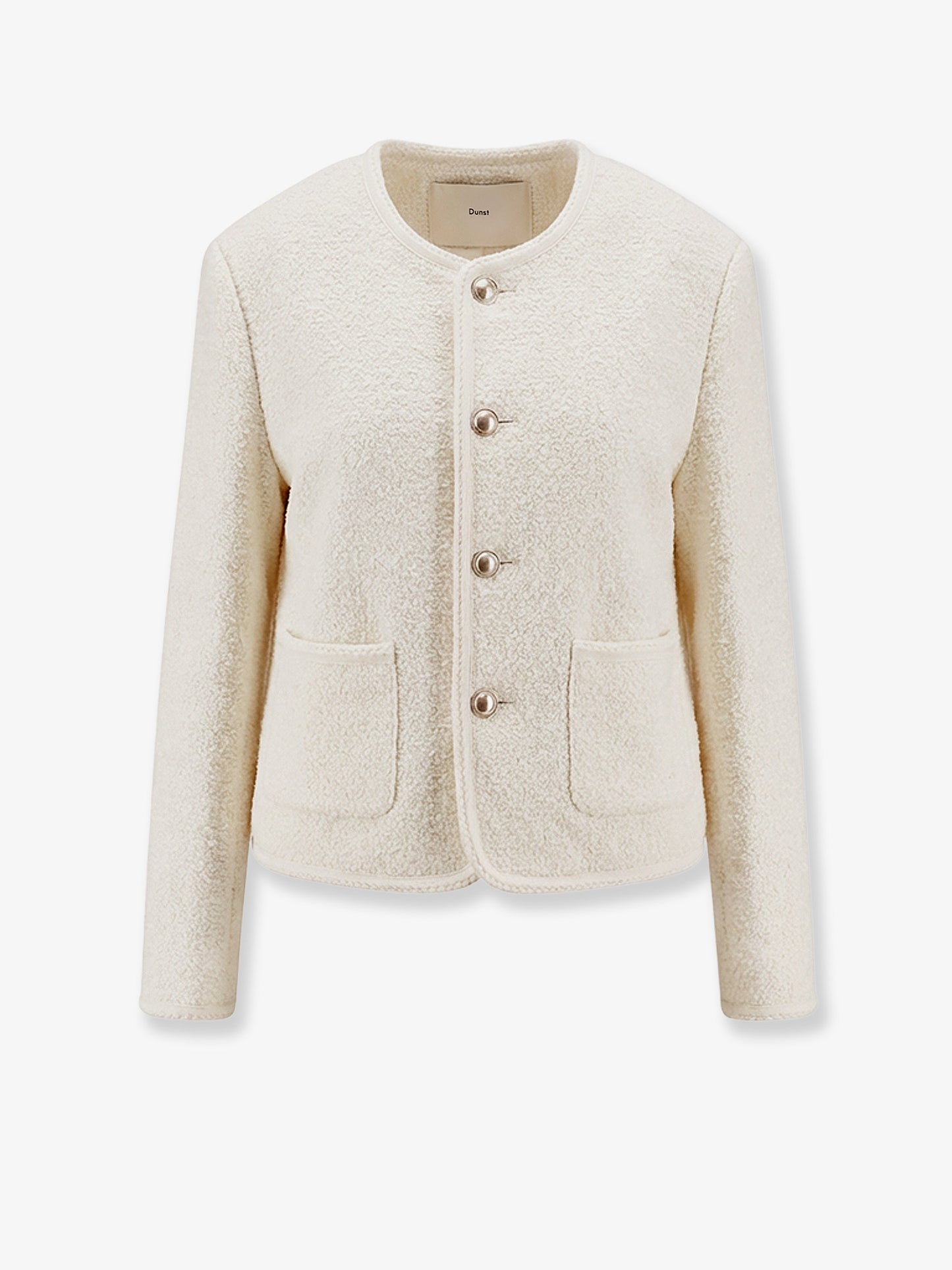 Unisex bouclé tweed blazer