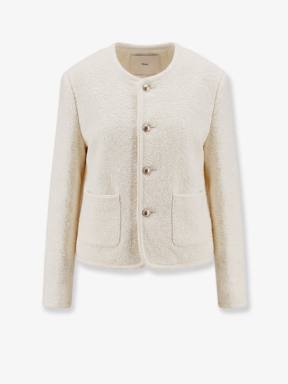 Unisex bouclé tweed blazer thumbnail