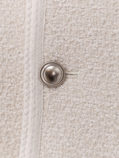 Unisex bouclé tweed blazer thumbnail