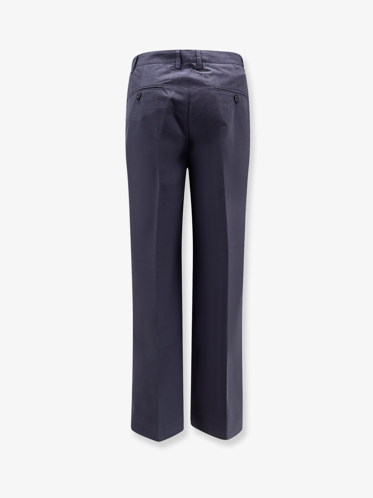 Pleated Chino Slacks Trousers