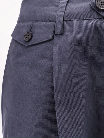 Pleated Chino Slacks Trousers thumbnail