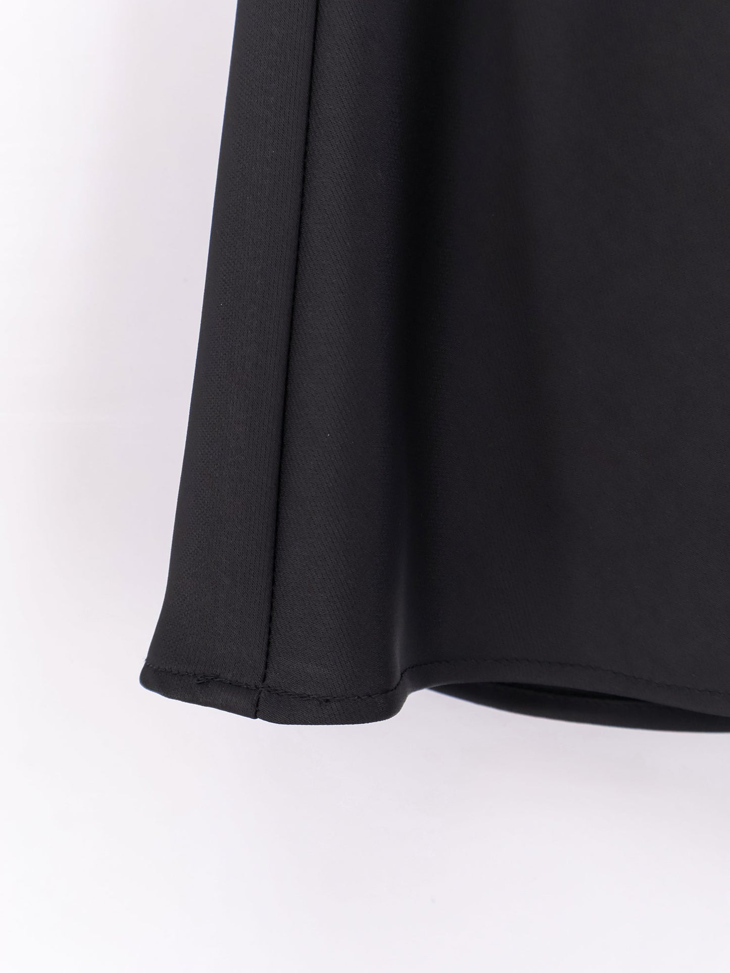 Satin skirt with shorts