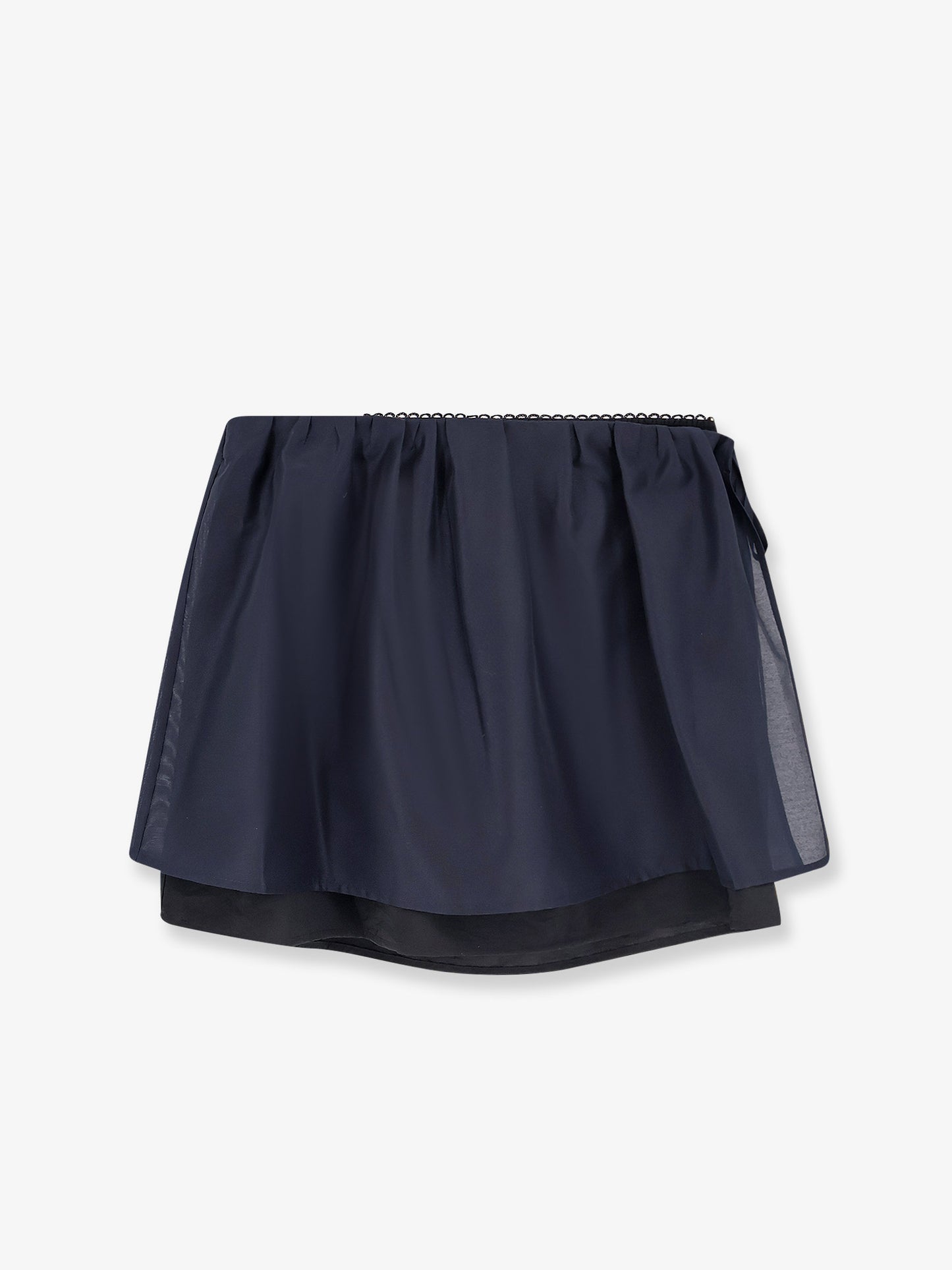 Layered Volume Mini Skirt