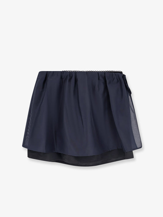 Layered Volume Mini Skirt