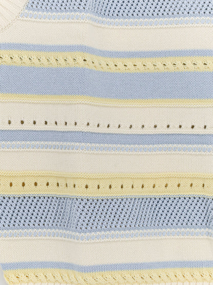 Unisex sleeveless cotton sweater thumbnail
