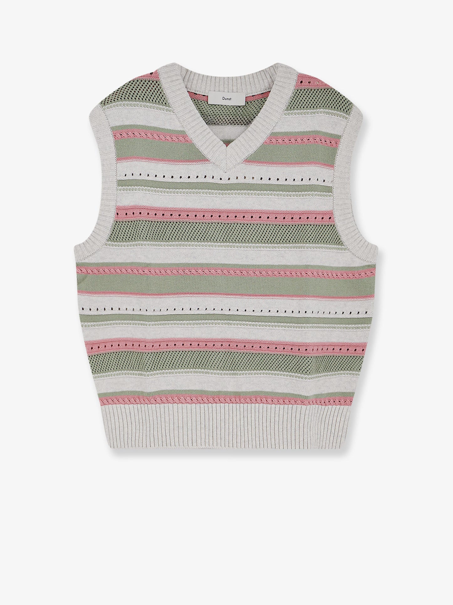 Unisex sleeveless cotton sweater