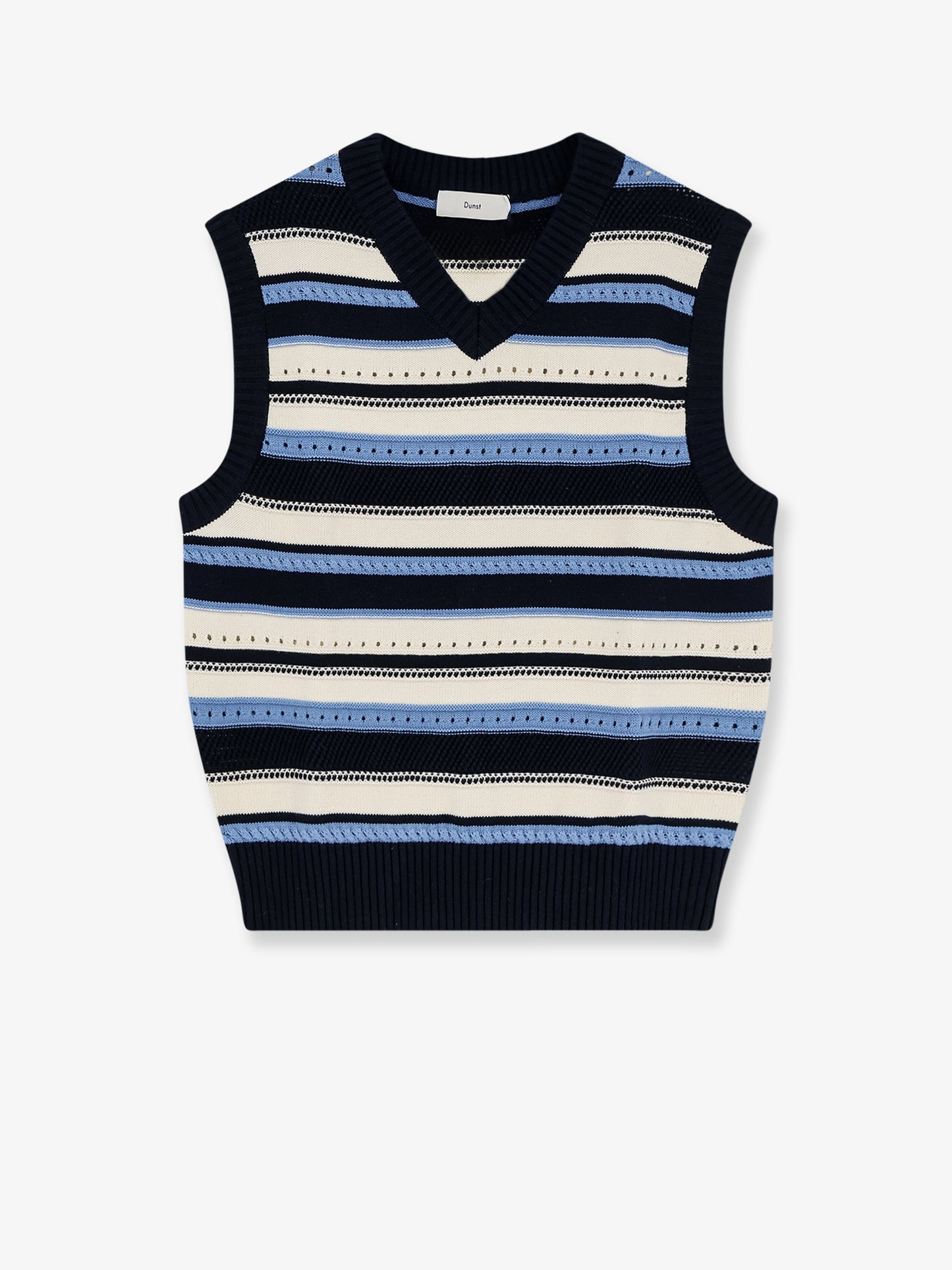 Unisex sleeveless cotton sweater