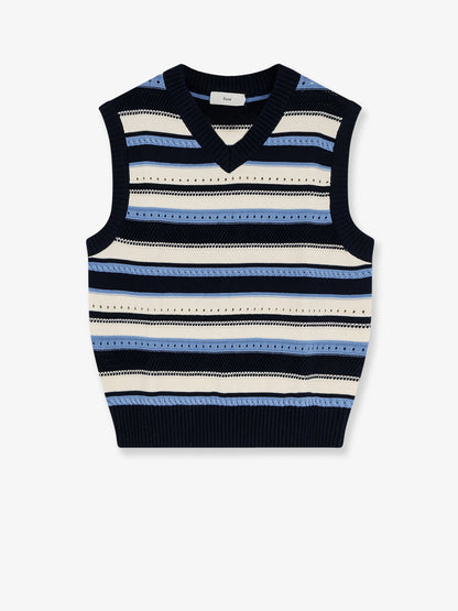 Unisex sleeveless cotton sweater thumbnail