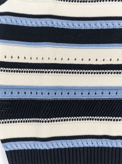 Unisex sleeveless cotton sweater thumbnail