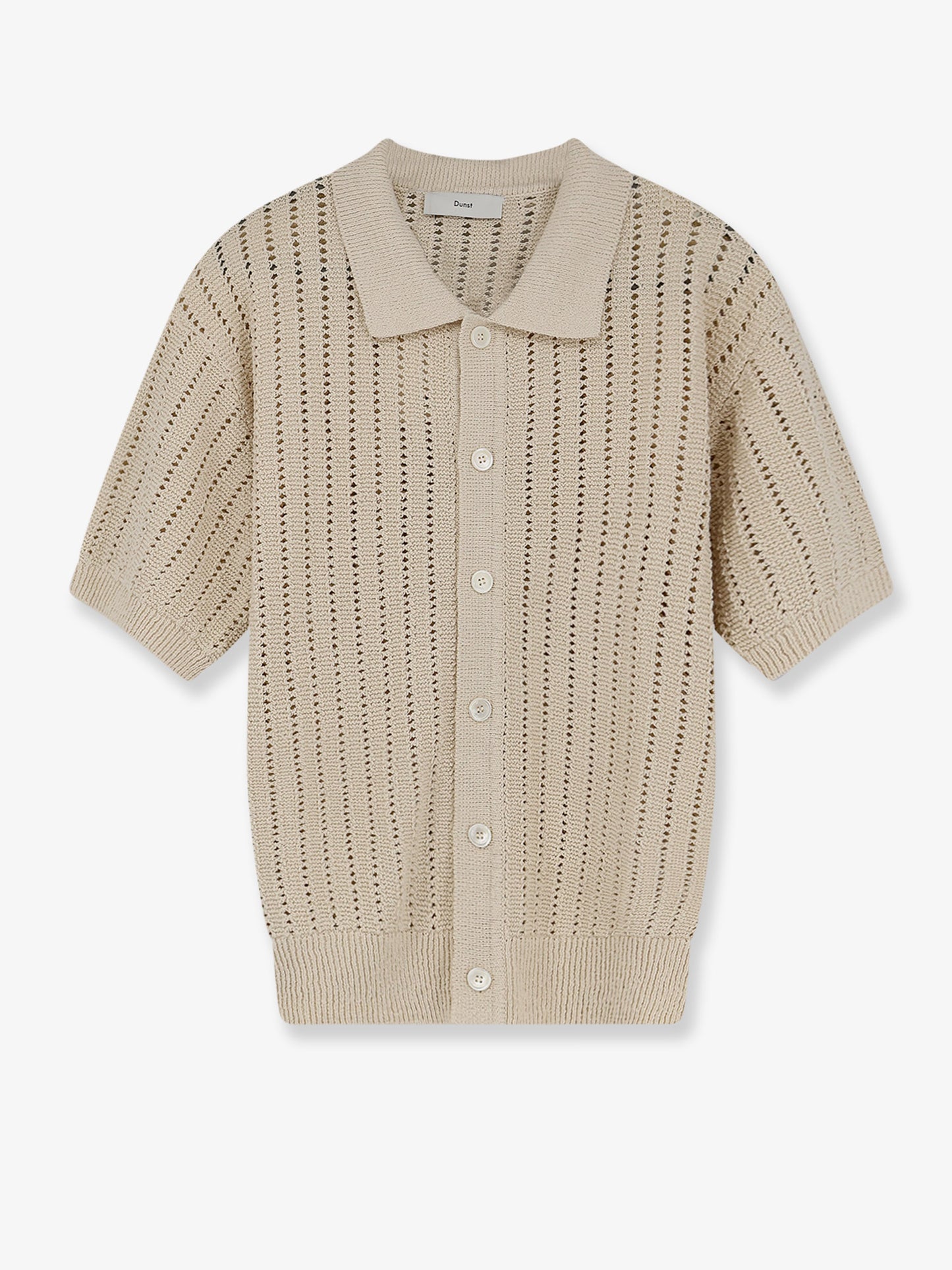 Openwork cotton cardigan