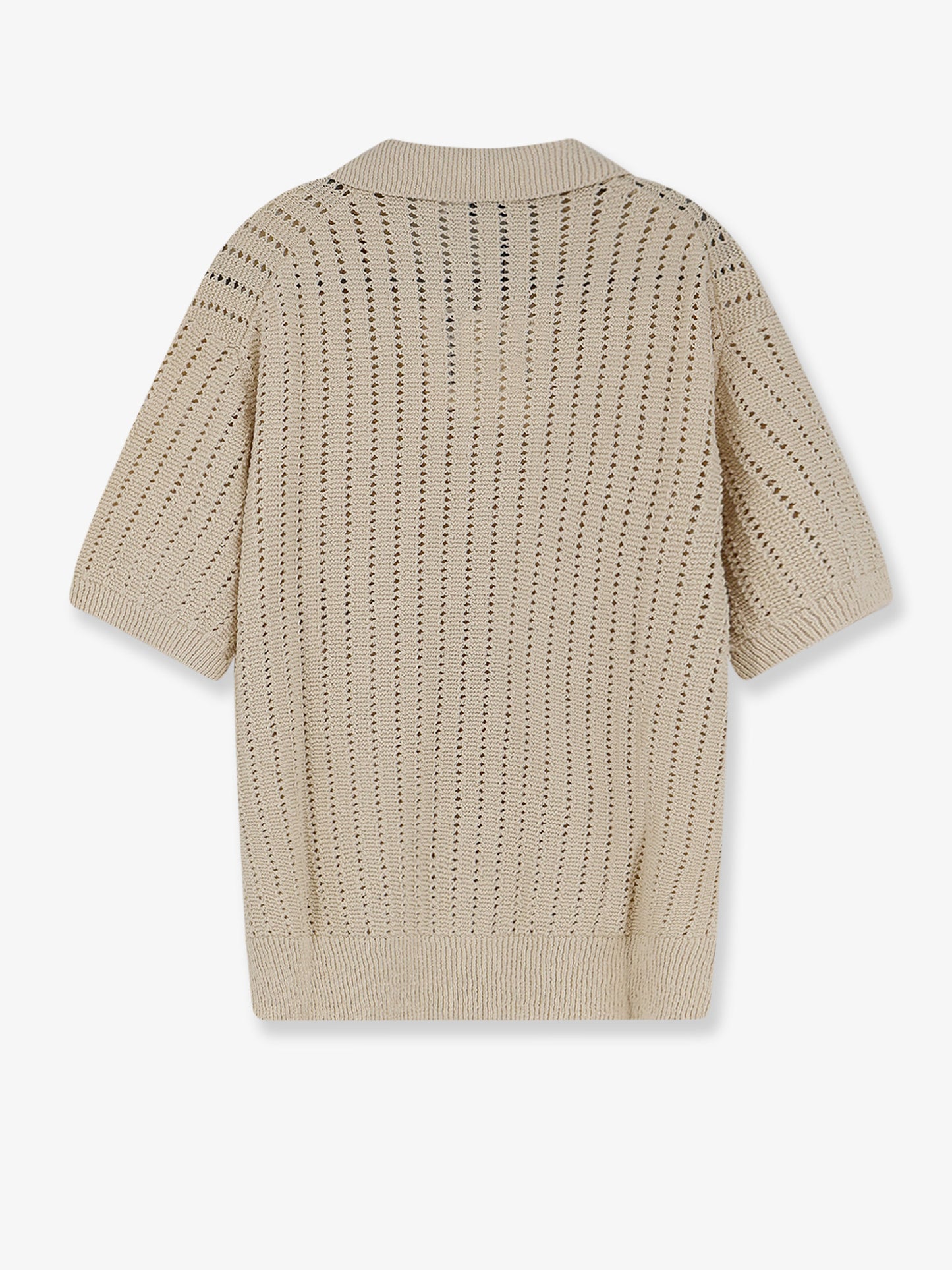 Openwork cotton cardigan