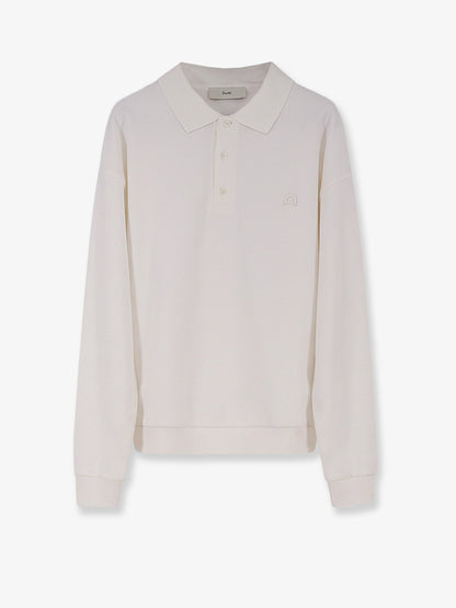 Unisex polo shirt with Logo patch thumbnail