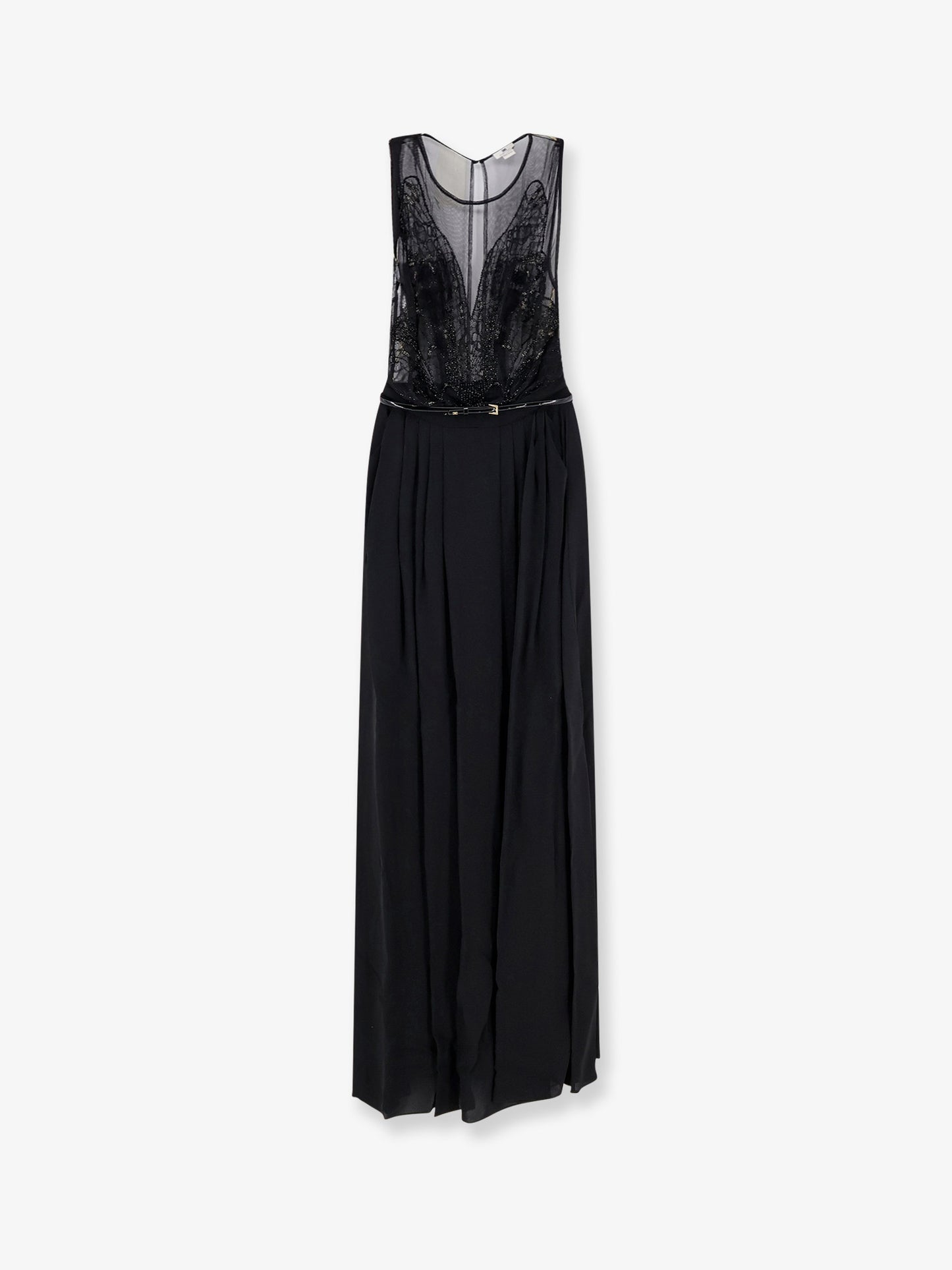 Red Carpet long dress with belt