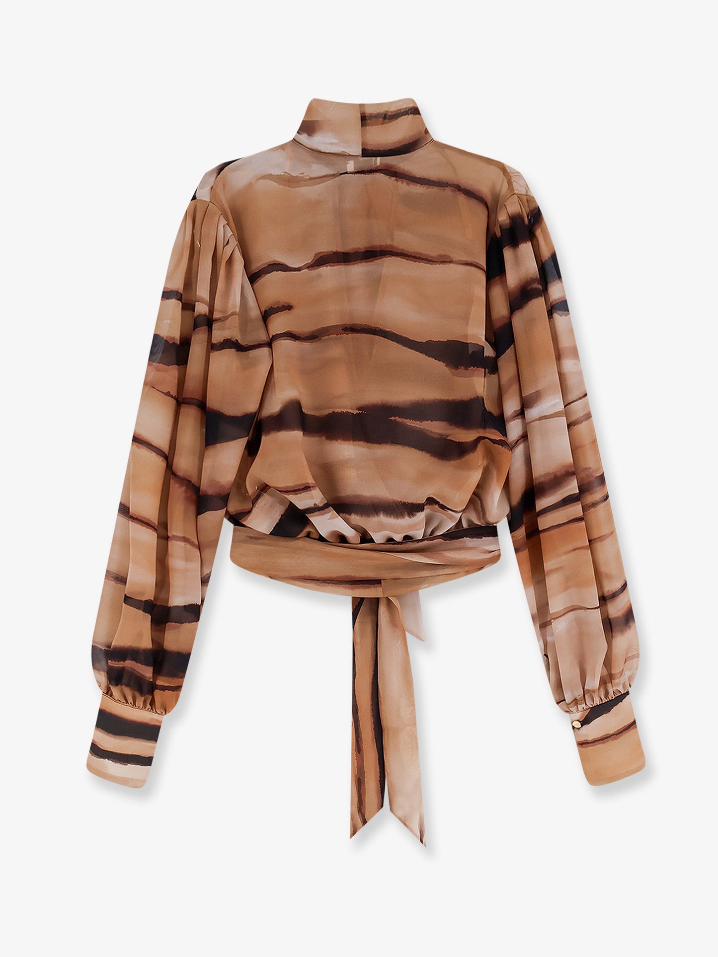 Shirt with animalier print