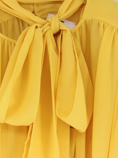 Silk shirt with body detail thumbnail