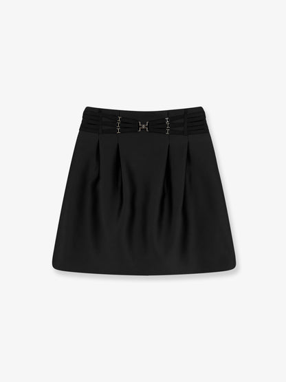 Satin mini skirt thumbnail