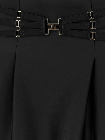 Satin mini skirt thumbnail