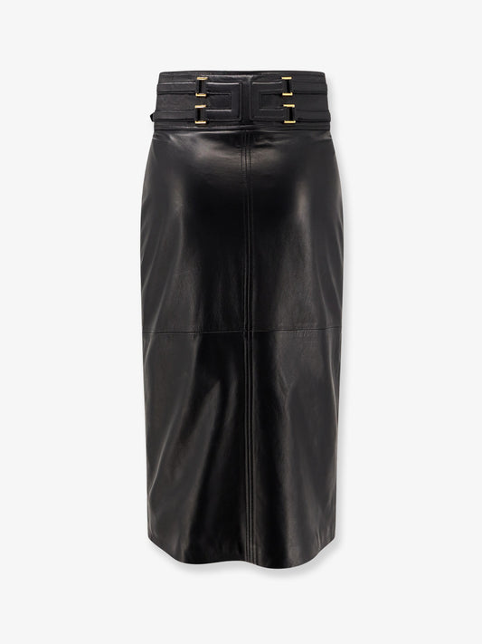 Leather skirt