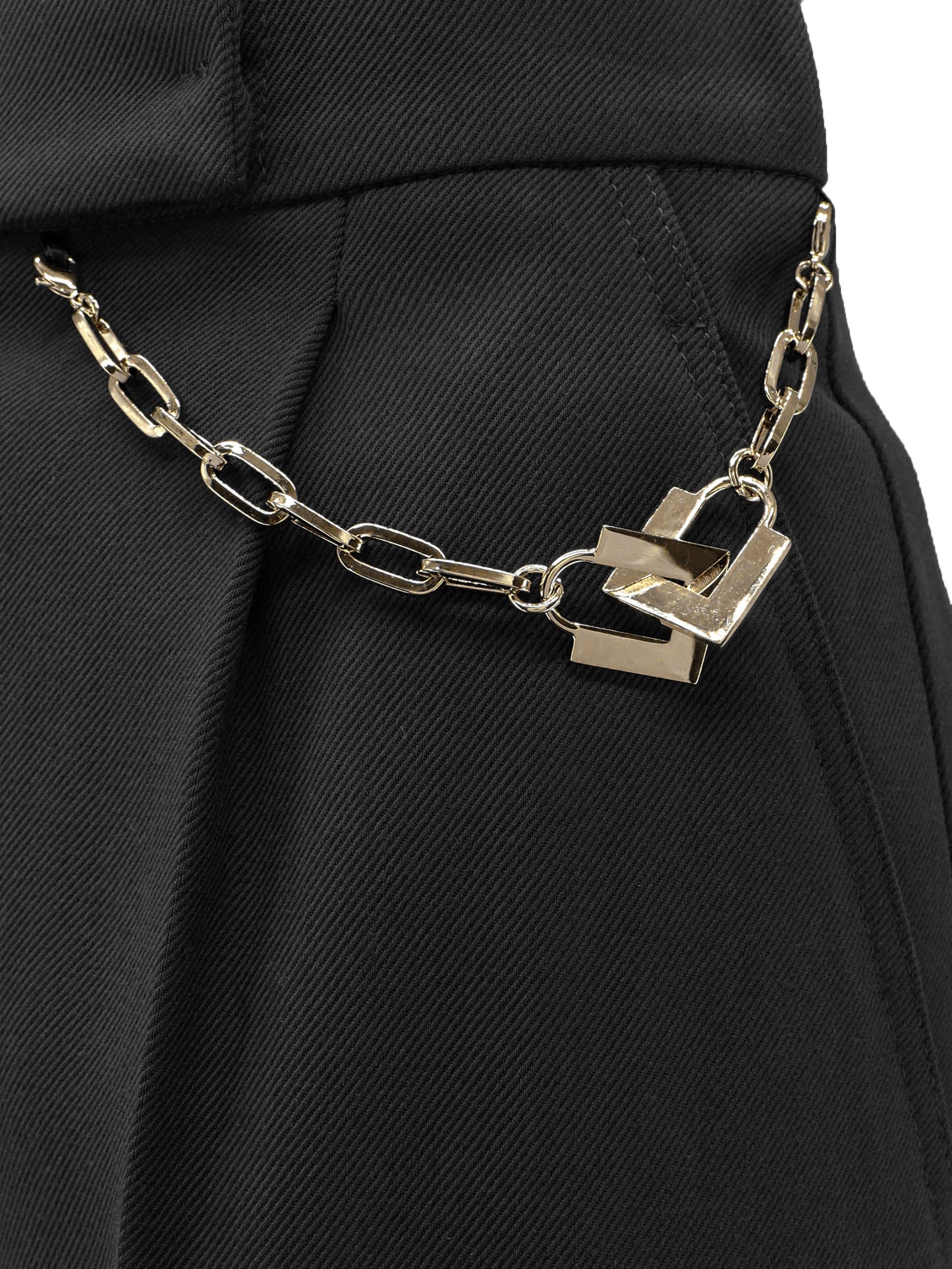 Stretch viscose shorts