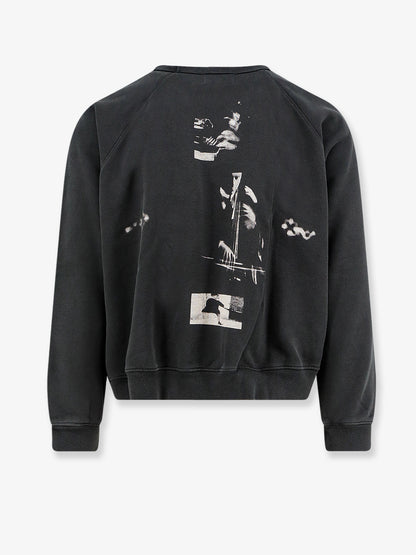 Cotton sweatshirt with L'Université de Zurich print thumbnail