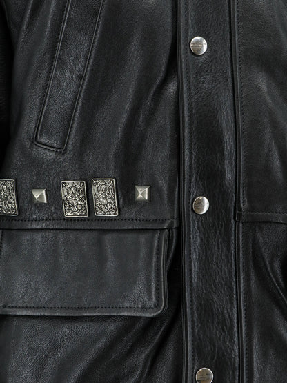Prince Phillip's childhood leather jacket thumbnail