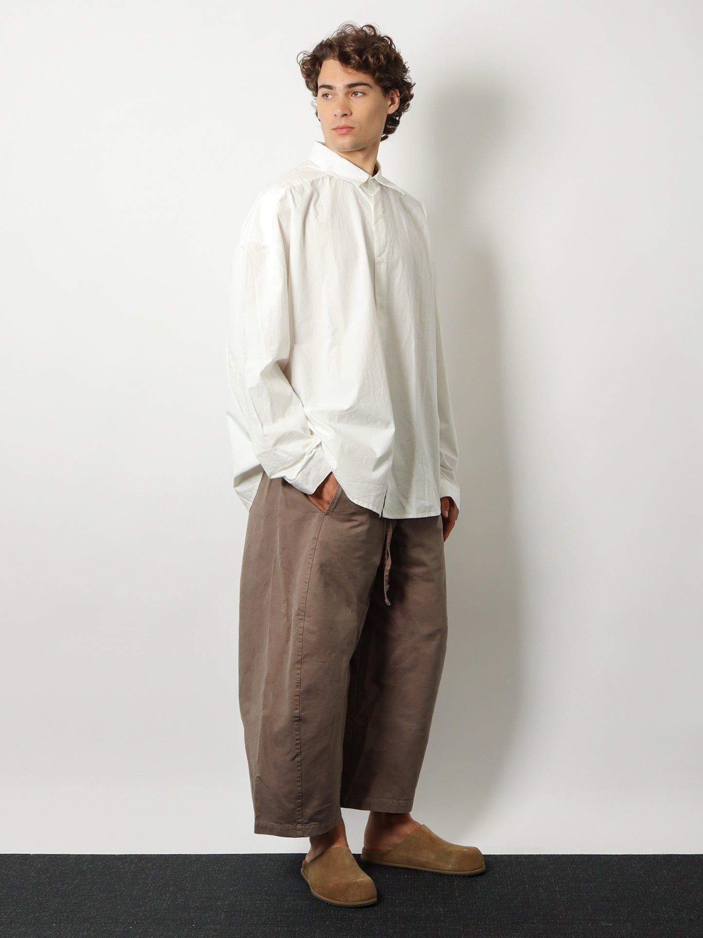 Loft cotton trousers