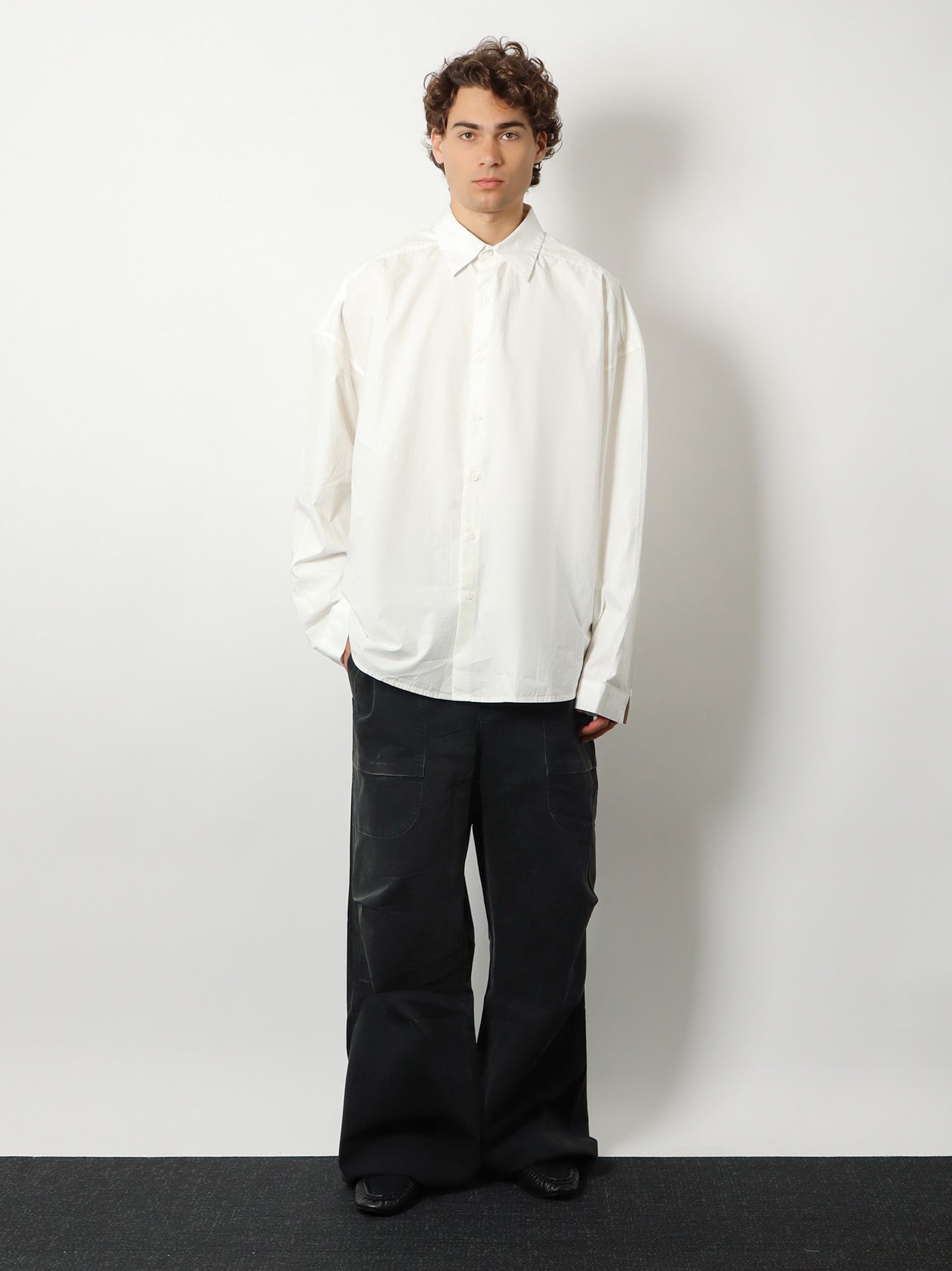 Camicia Miller oversize in cotone