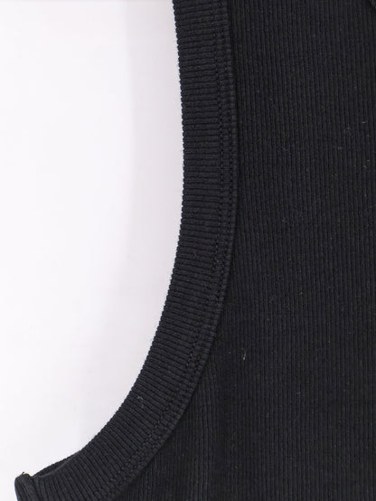 Canotta in cotone a costine thumbnail