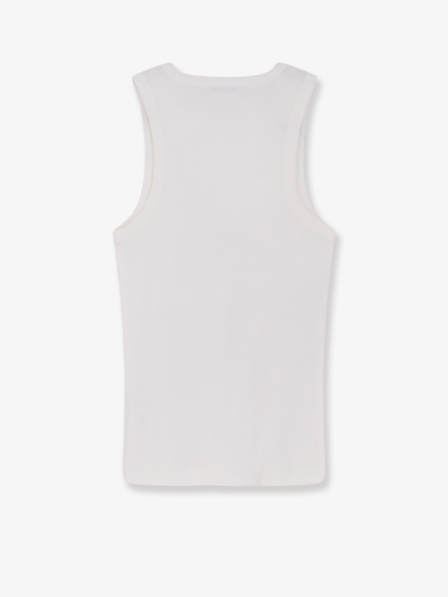 Canotta in cotone a costine