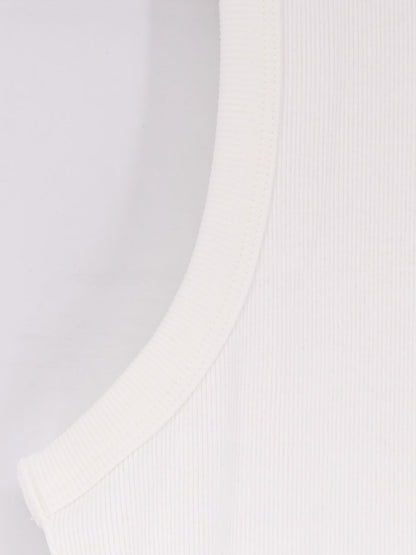 Canotta in cotone a costine thumbnail