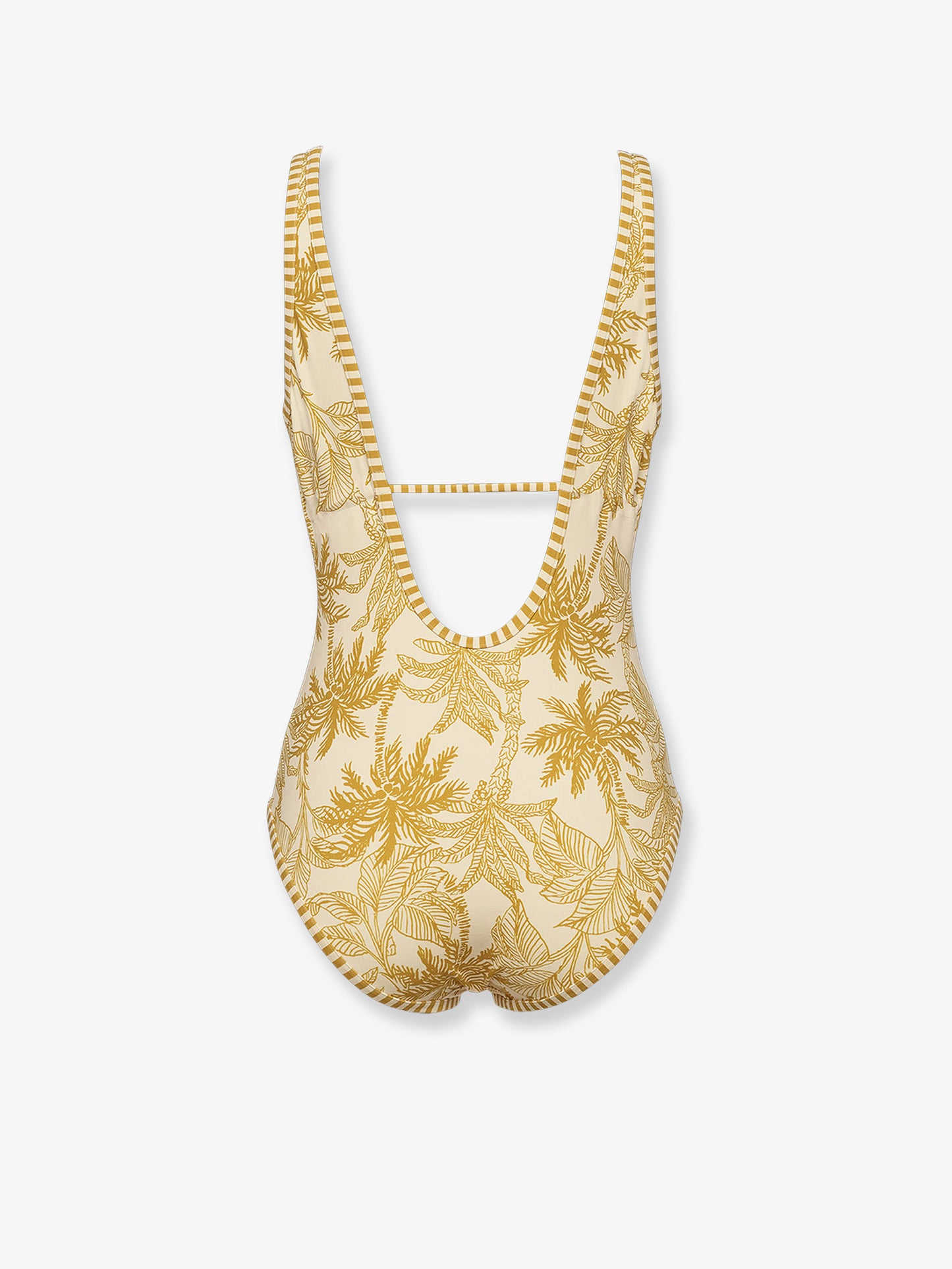 One-piece swimsuit with all-over print