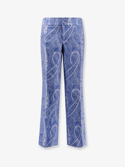 Trousers with iconic print thumbnail