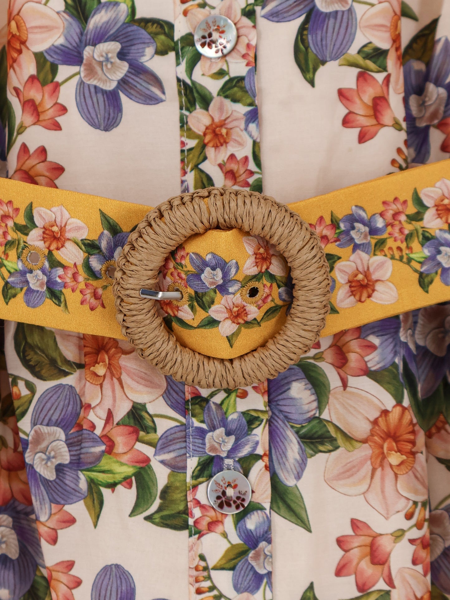 Hilo cotton and viscose dress