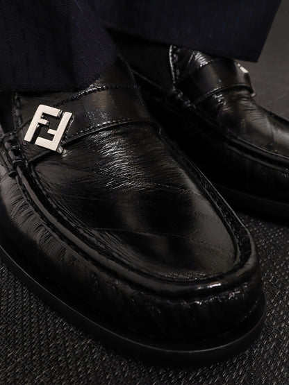 Missina leather loafers thumbnail