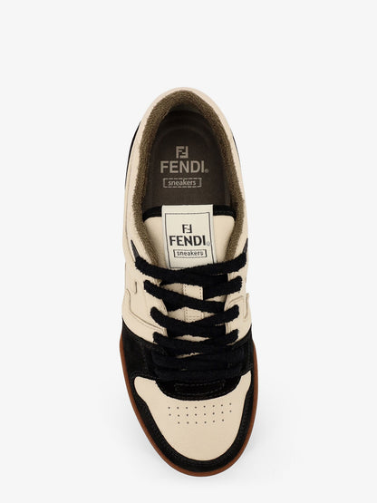 Fendi leather sneakers with suede inserts thumbnail