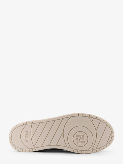 Match leather sneakers with suede inserts thumbnail