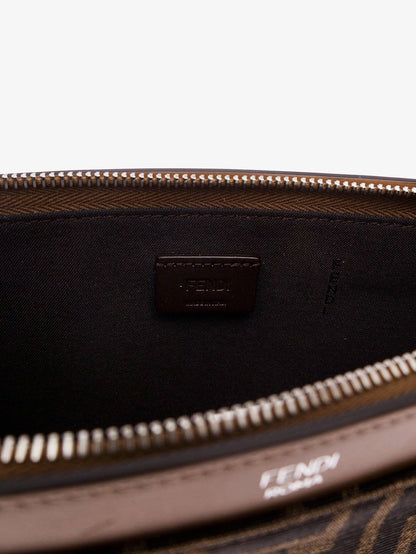 FF Jacquard Fabric Flat Pouch Large thumbnail