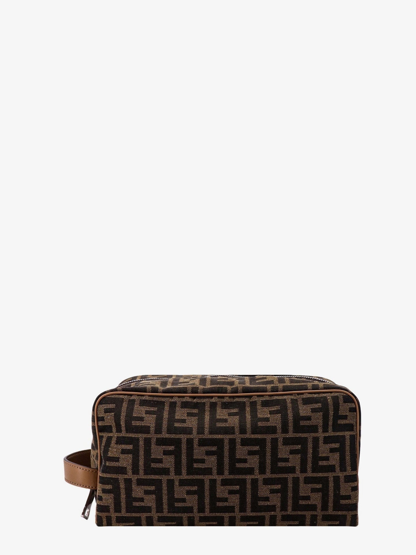 FF jacquard fabric Medium Beauty Case