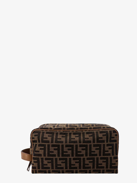 FF jacquard fabric Medium Beauty Case