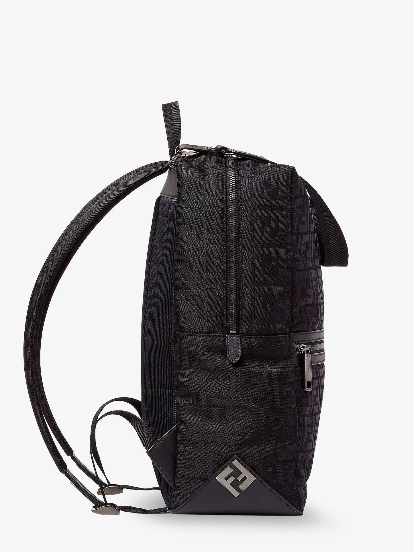 Padded FF nylon Fendi Lui backpack