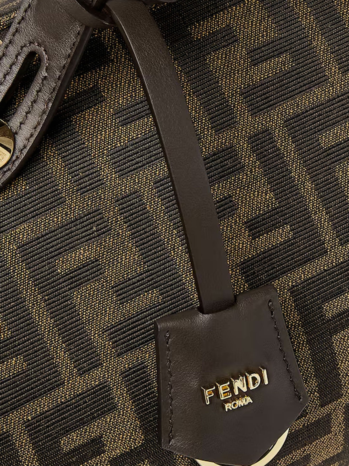 Borsa a tracolla By The Way Soft Mediumin tessuto jacquard FF