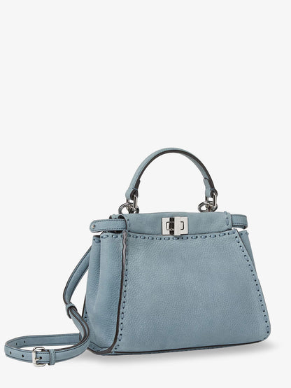Peekaboo Mini leather crossbody bag thumbnail