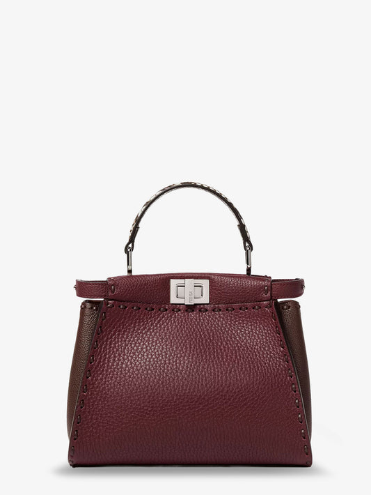 Peekaboo Mini leather crossbody bag